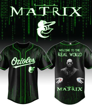 Exclusive Matrix-Inspired Orioles Jersey – Bold Design, Premium Quality