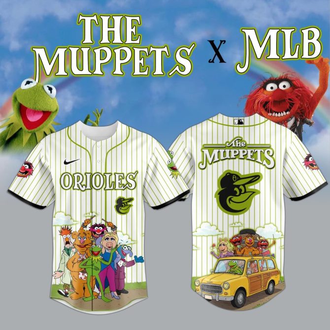 Exclusive Muppets X Mlb Orioles Jersey - Limited Edition Fan Gear!