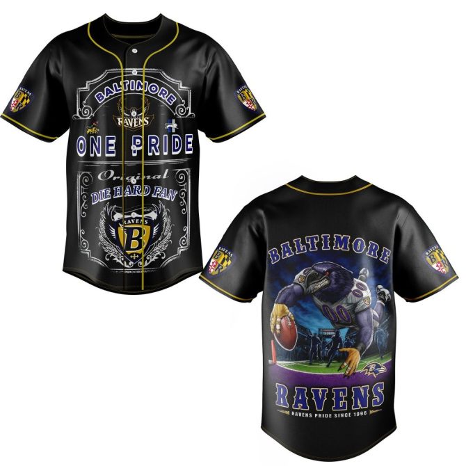 Limited Edition Baltimore Ravens Fan Jersey - Ultimate Die-Hard Pride Apparel