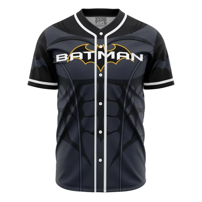 Batman Athletic Jersey - Iconic Superhero Design For Fans - Unisex, Comfortable & Stylish Apparel