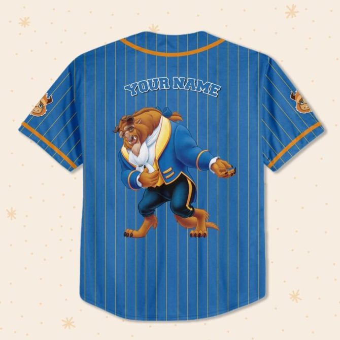 Customizable Kid/Youth/Adult Baseball Jersey - Personalized Beast Design - Image 4