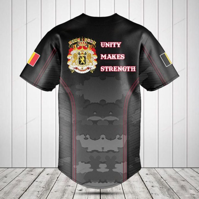 Customizable Black Camo Baseball Jersey – Personalized Sportswear With Unique Design - Image 2