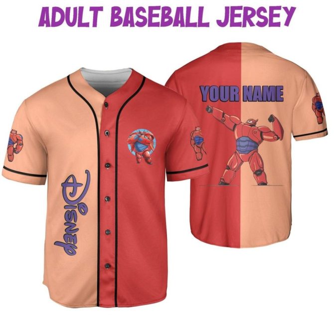 Custom Disney Baseball Jersey For Kids/Youth/Adults – Personalize With Name & Number - Image 7