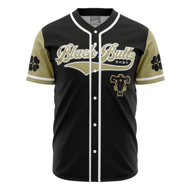 Custom Black Bulls Anime Jersey - Personalized Sportswear For Fans - Image 2