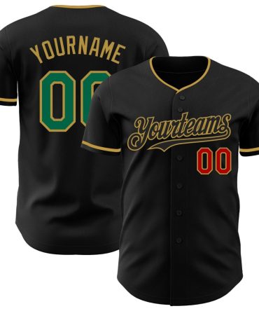 Custom Black Baseball Jersey - Personalize Your Name & Number - Perfect Team Spirit Wear