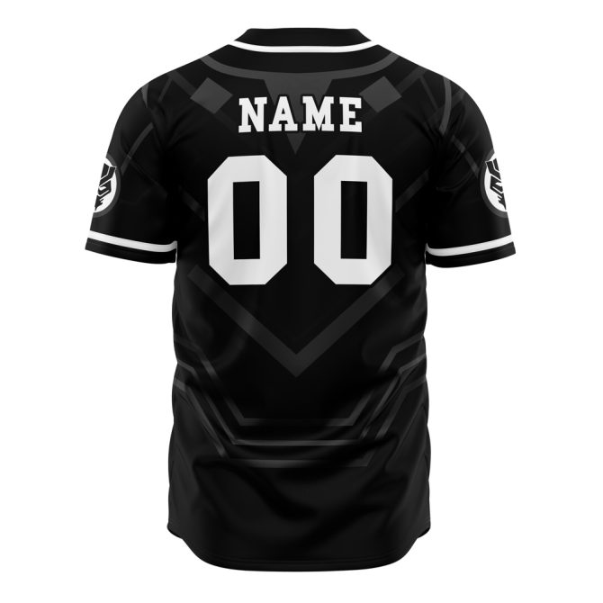Custom Black Panther Baseball Jersey – Personalized Name & Number, Premium Quality - Image 3