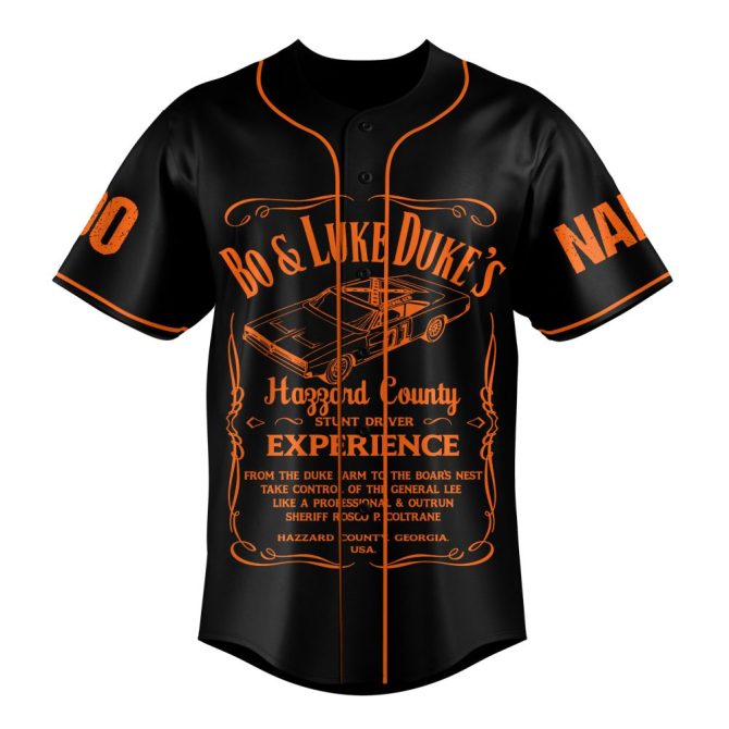 Customizable Dukes Garage Baseball Jersey - Personalized Name & Number, Perfect For Fans! - Image 2