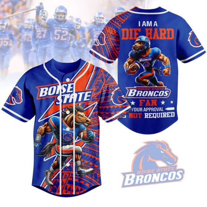 Boise State Broncos Fan Jersey - Bold Design For Die-Hard Supporters