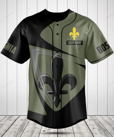 Customizable Baseball Jersey - Unique Design, Add Your Name - Perfect Gift For Sports Fans