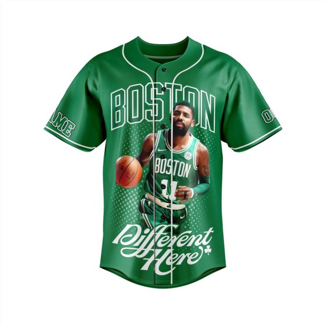 Custom Boston Basketball Jersey - Personalize Name & Number - Unique Fan Gear - Image 2