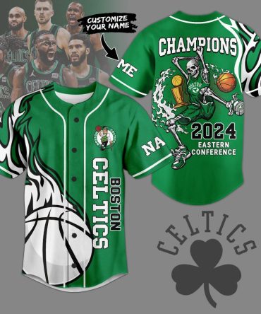 Custom 2024 Boston Celtics Champions Jersey - Personalized Name & Number