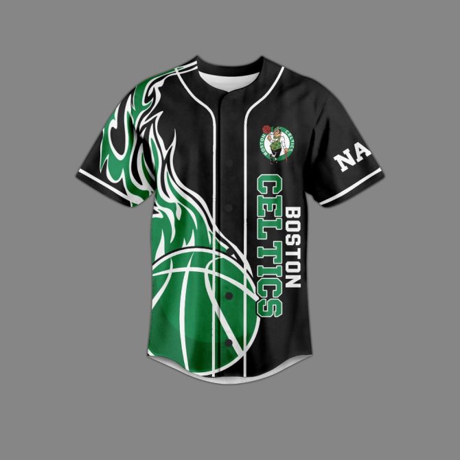Custom Boston Celtics 2024 Champs Jersey - Personalized Name & Stylish Design - Image 2