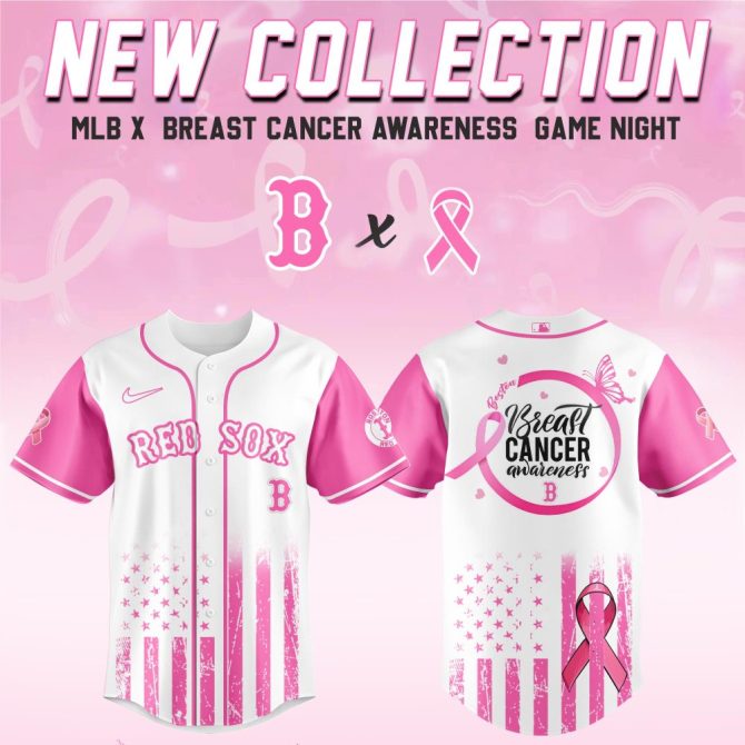 Limited Edition Breast Cancer Awareness Baseball Jersey - Support The Cause!