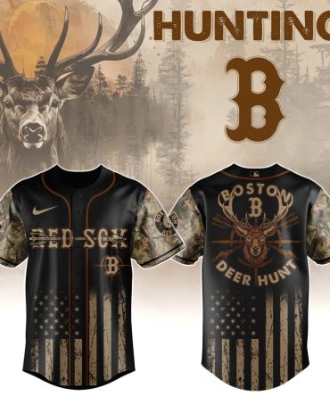 Boston Deer Hunt Camo Baseball Jersey - Limited Edition Sportswear Apparel