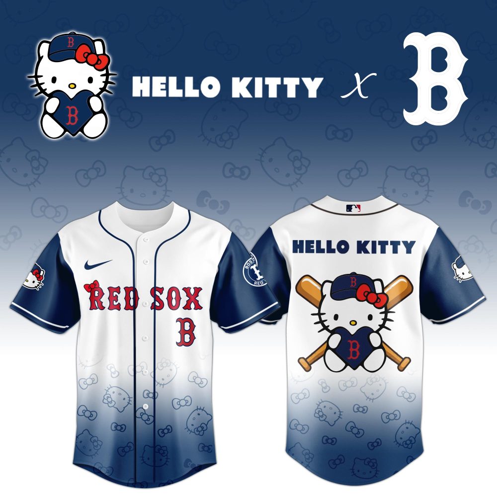 Limited Edition Hello Kitty X Red Sox Jersey – Cute Baseball Fan Gear