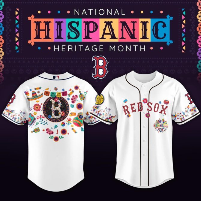 Celebrate National Hispanic Heritage Month With Boston Red Sox Limited Edition Jersey