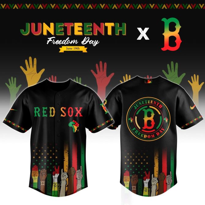 Celebrate Juneteenth With Exclusive Red Sox Jersey - Limited Edition Freedom Day Apparel