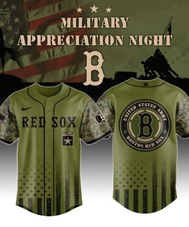 Limited Edition Military Appreciation Red Sox Jersey - Honor & Style For Veterans Day