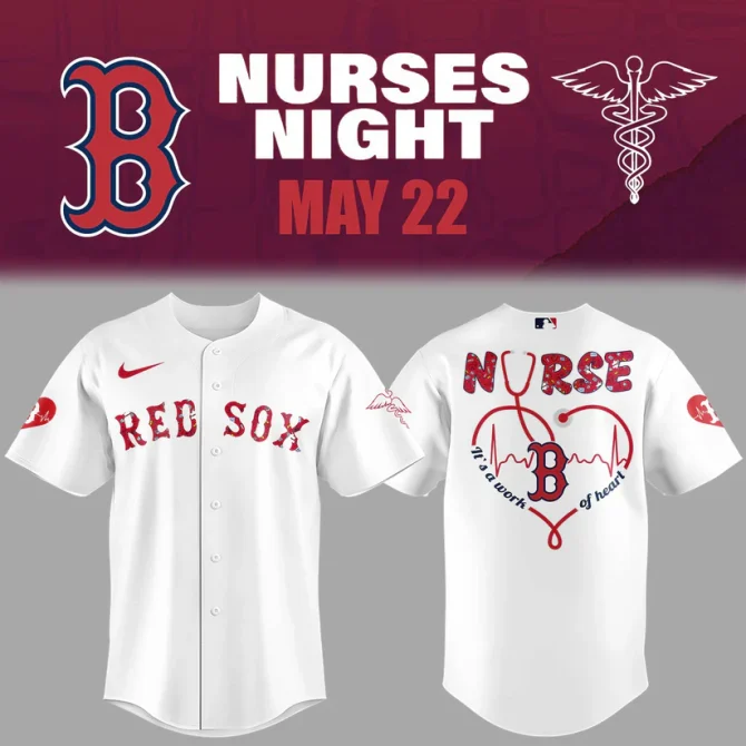 Celebrate Nurses Night With Special Edition Red Sox Nurse Jersey – Limited Stock!