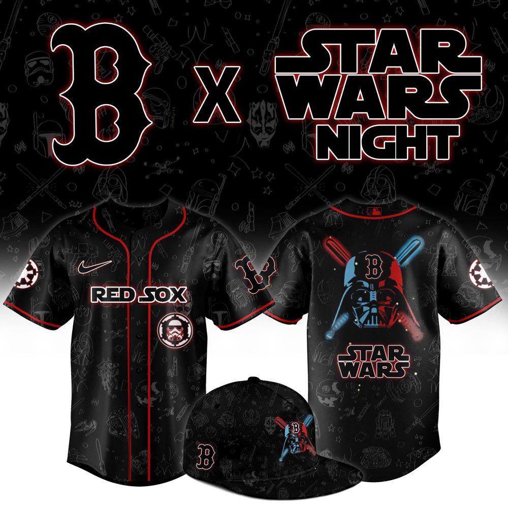Limited Edition Red Sox X Star Wars Jersey - Perfect For Fans & Collectors!