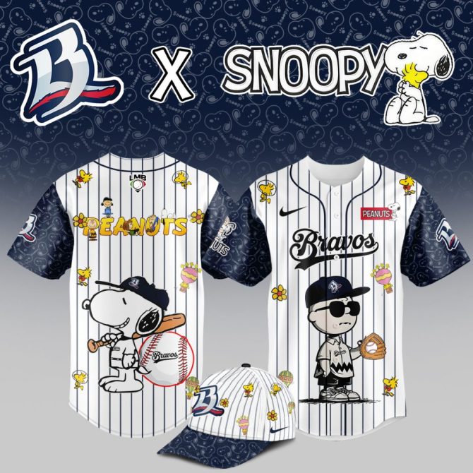 Exclusive Braves X Snoopy Baseball Jersey – Limited Edition Peanuts Collection