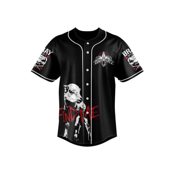 Limited Edition Horror Graphic Baseball Jersey - Bold And Unique Design - Image 2