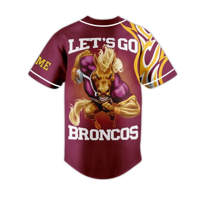 Customizable Brisbane Broncos Jersey - Show Your Team Spirit With Personalized Name! - Image 3