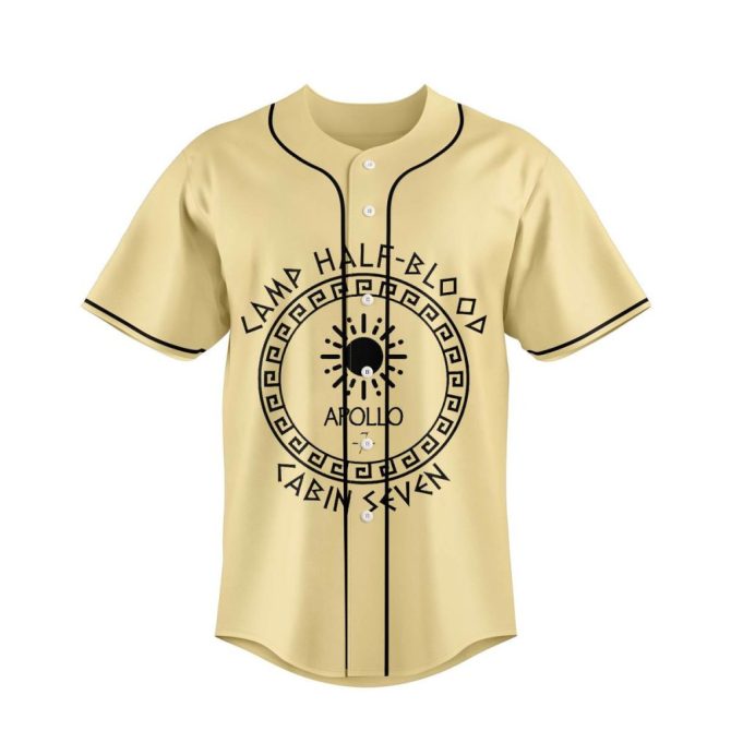 Custom Camp Half-Blood Apollo Jersey – Personalize Name & Number – Unique Gift For Fans! - Image 2