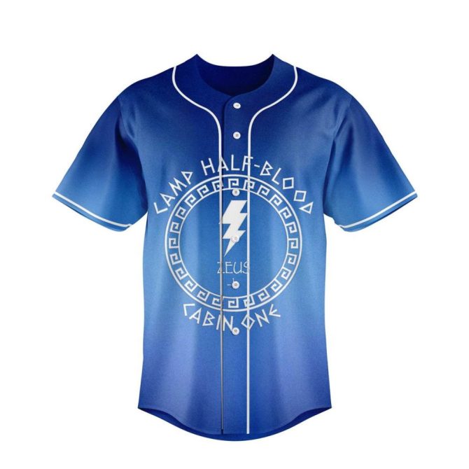 Customizable Camp Half-Blood Jersey – Add Your Name & Number – Perfect Gift For Fans! - Image 2