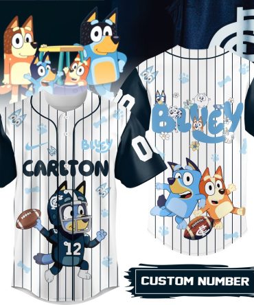 Customizable Bluey Cartoon Sports Jersey – Fun & Playful Design For Kids & Fans!