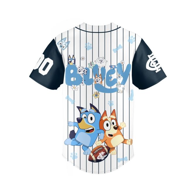 Customizable Bluey Cartoon Sports Jersey – Fun & Playful Design For Kids & Fans! - Image 4