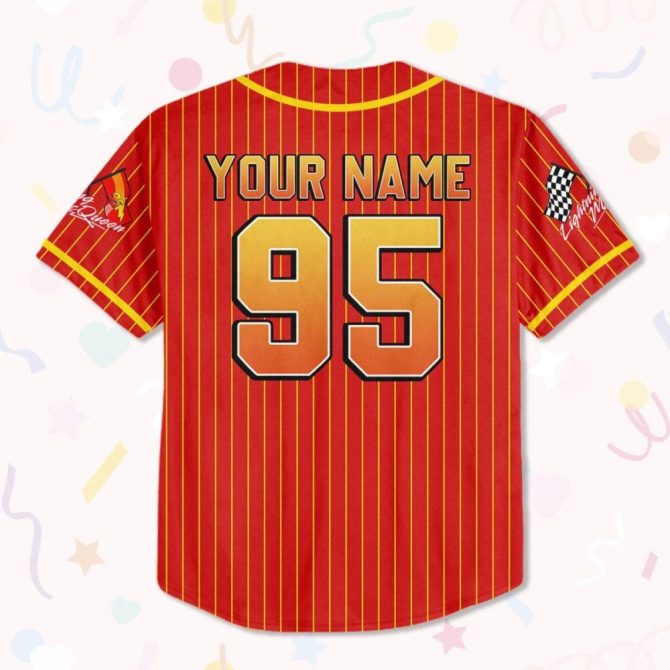 Custom Kids/Adult Racing Baseball Jersey - Add Name/Number - Perfect Gift! - Image 4