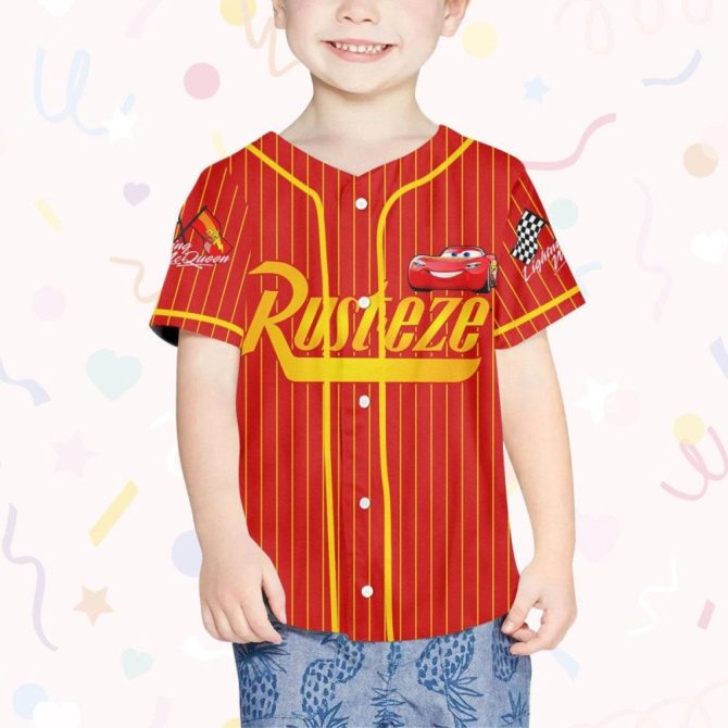 Custom Kids/Adult Racing Baseball Jersey - Add Name/Number - Perfect Gift! - Image 5