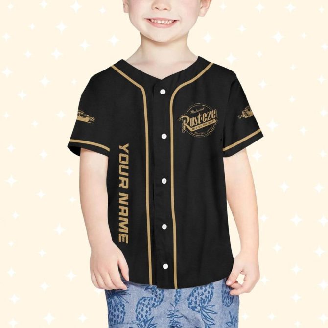 Custom Lightning Mcqueen Baseball Jersey For Kids/Youth/Adults - Personalize Your Name! - Image 5