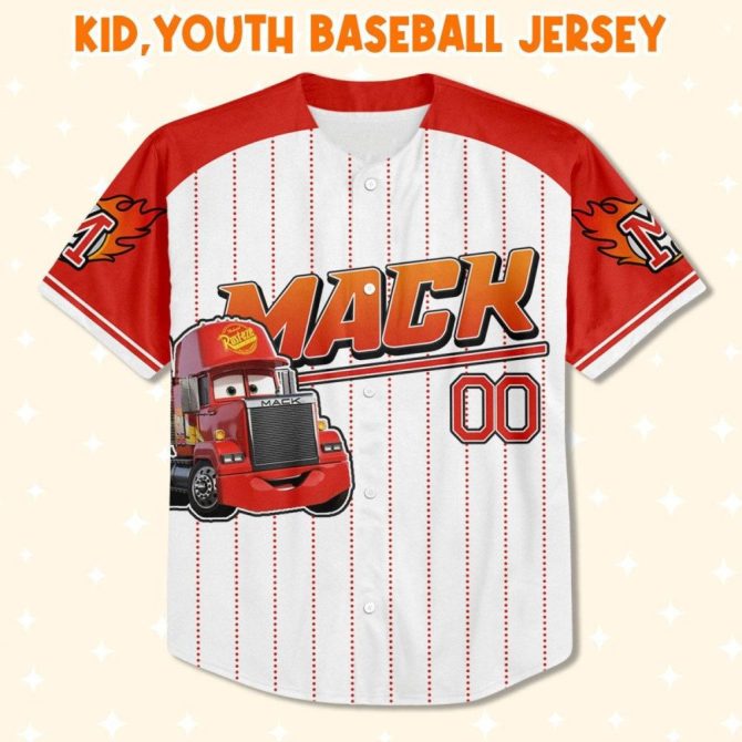 Custom Kids/Youth/Adult Baseball Jersey – Personalized Name & Number Design - Image 3