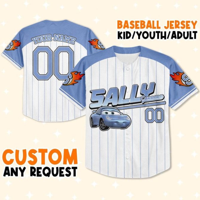 Custom Kids Baseball Jersey - Personalize With Name & Number - Youth/Adult Sizes