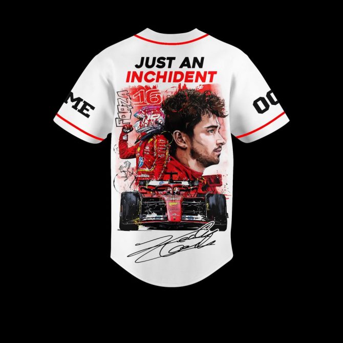 Customize Your Charles Leclerc Racing Jersey – Personalize Name & Number, Perfect Gift For F1 Fans! - Image 3