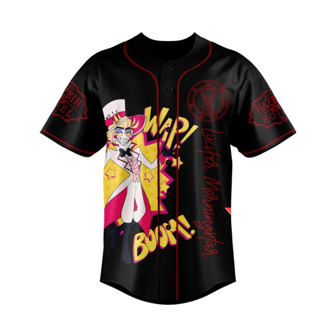 Customizable Graphic Baseball Jersey - Bold Animated Design, Perfect For Fans! - Image 2