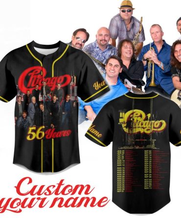 Customizable 56Th Anniversary Band Jersey - Personalized Name, Unique Design