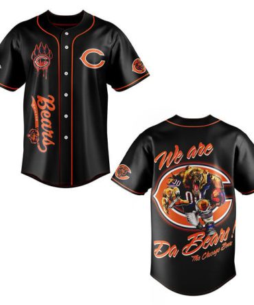 Chicago Bears Fan Jersey - Bold Design, Perfect Gift For Die-Hard Fans, Limited Edition