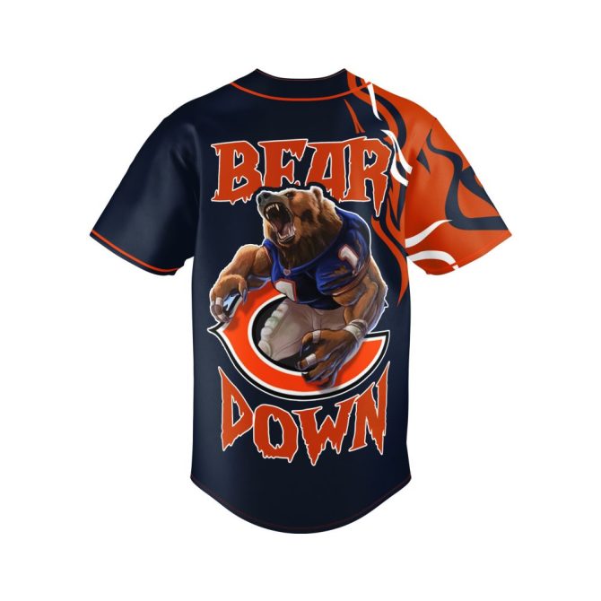 Chicago Bears Jersey Shirt - Bold Graphic Design For Ultimate Fans - Image 3