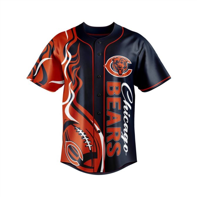Chicago Bears Jersey Shirt - Bold Graphic Design For Ultimate Fans - Image 2