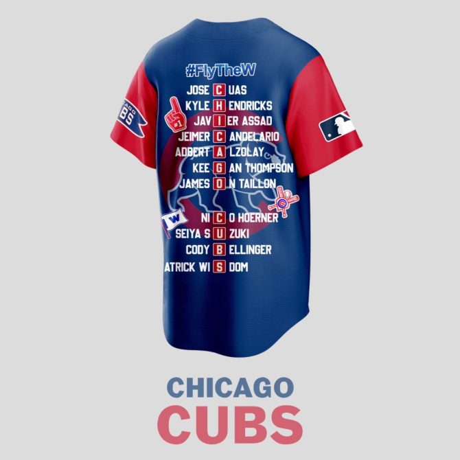 Official Chicago Cubs Limited Edition Jersey - Show Your Team Pride And #Flythew! - Image 3