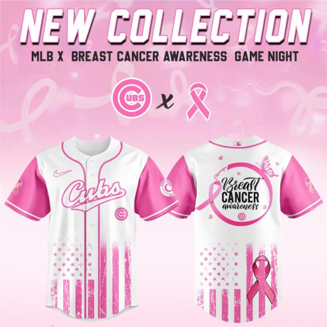 Limited Edition Breast Cancer Awareness Mlb Jersey – Support & Style!