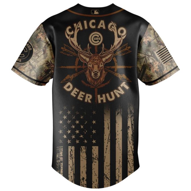 Limited Edition Camo Hunting Jersey – Perfect For Outdoor Enthusiasts & Fans - Image 2