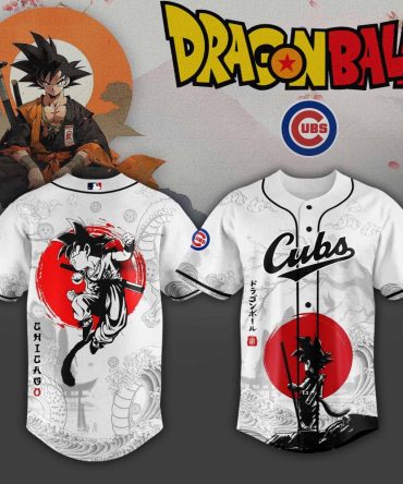 Dragon Ball Cubs Jersey - Limited Edition Anime Baseball Shirt For Fans