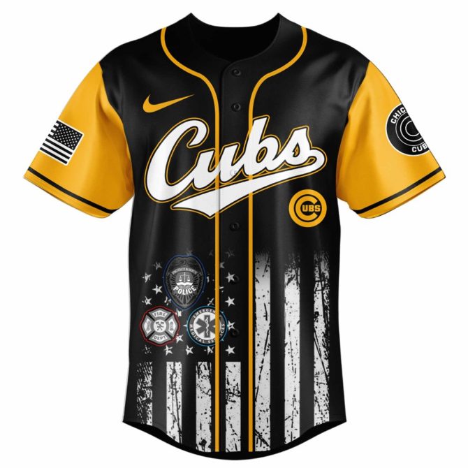Chicago Cubs First Responder Night Jersey – Honor Heroes In Style! - Image 2