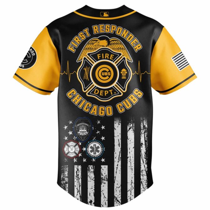 Chicago Cubs First Responder Night Jersey – Honor Heroes In Style! - Image 3