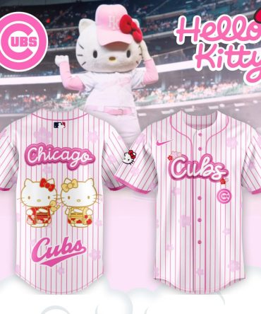 Hello Kitty X Chicago Cubs Pink Jersey - Limited Edition Fan Gear