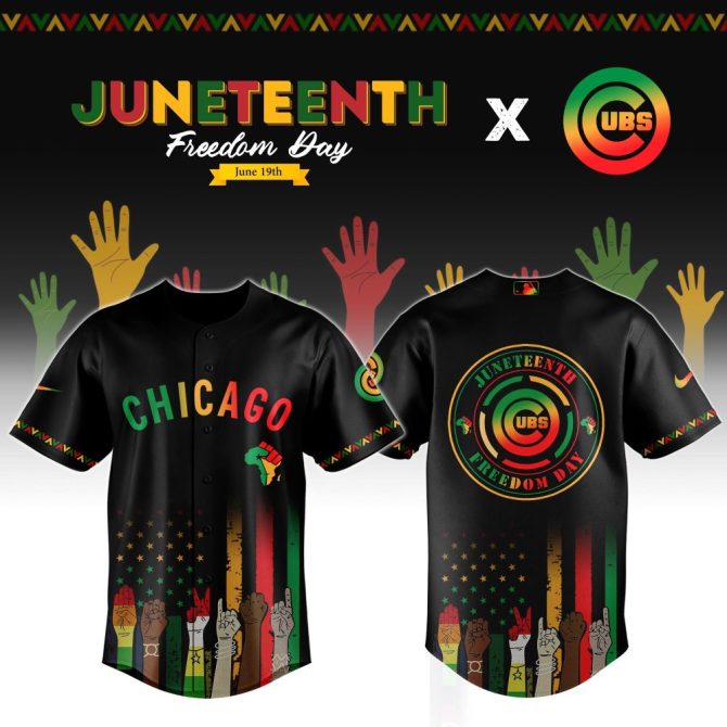 Celebrate Juneteenth In Style: Chicago Freedom Day Jersey - Limited Edition!